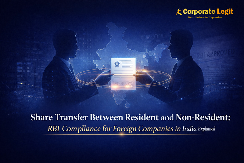 Share Transfer Between Resident and Non-Resident